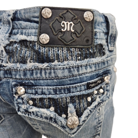 MISS ME Low Rise Denim Jeans, Women's 30 Short - Picture 1 of 9